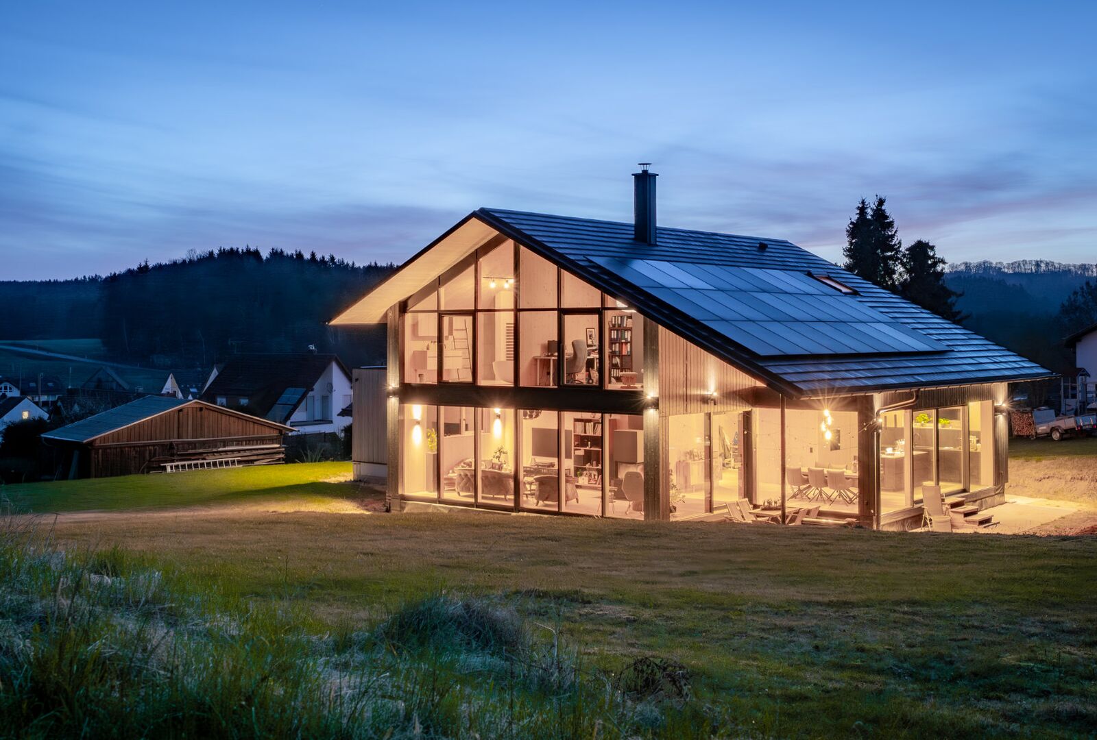 Holzhaus in Obertrubach